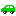 小さい車横向き　緑